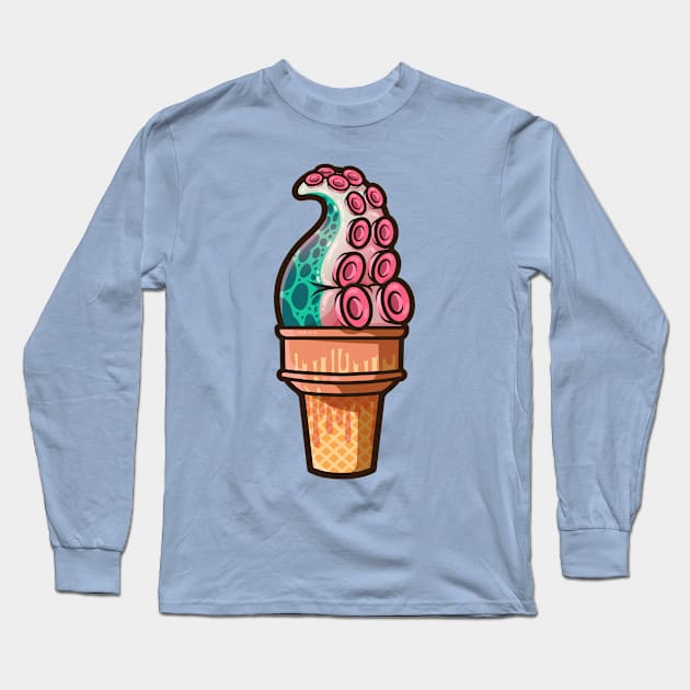 Tentacle Treat (gumdrop) Long Sleeve T-Shirt by JenniferSmith